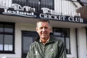 Leyland Cricket Club captain David Makinson