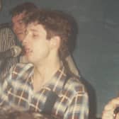 Pogues singer Shane MacGowan in full flow.