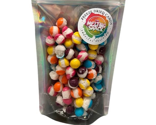 Freeze dried Skittles - double the size and triple the flavour