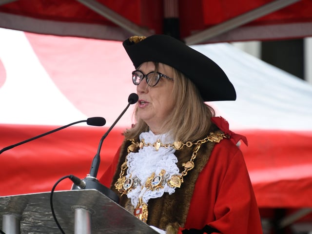 The Mayor of Chorley Julia Berry