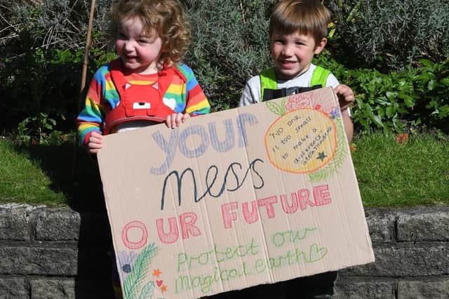 Imogen Sharples and Finley Butcher