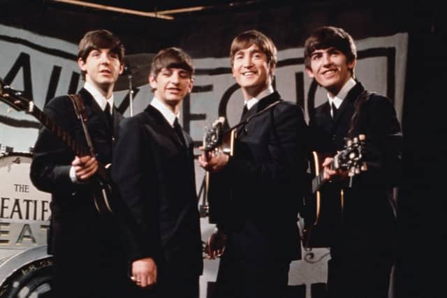 The Beatles, from left, Paul McCartney, Ringo Starr, John Lennon and George Harrison in 1963.