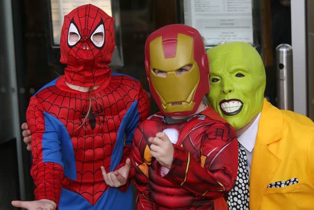 Comic con characters