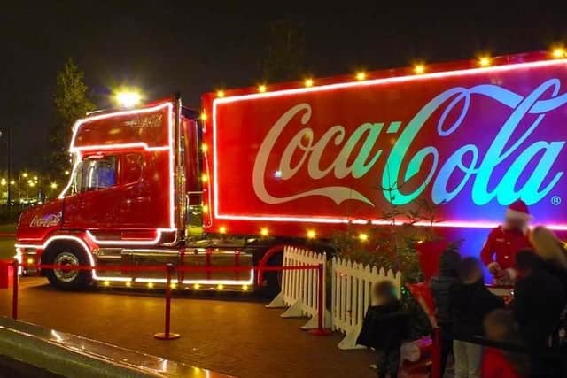 Coca Cola truck
