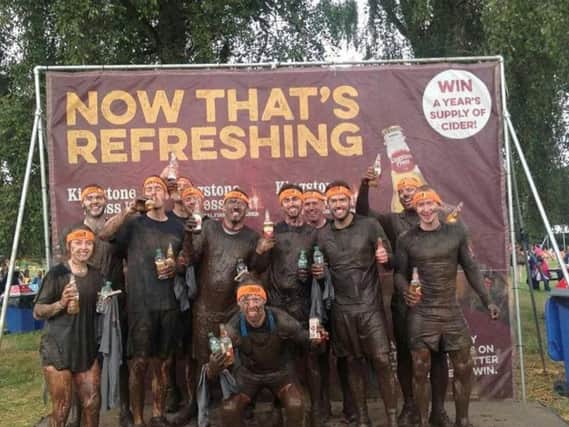 Leyland Trucks Helping Hand charitable team compete in the Tough Mudder