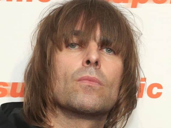 Liam Gallagher who has questioned his brother's singing abilities