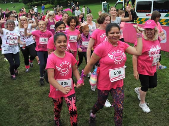 Last year's Race for Life