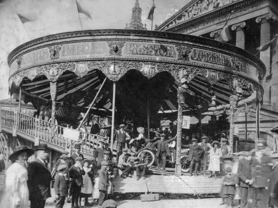 Whit Fair on Prestons Flag Market in 1920