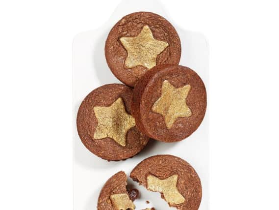 Waitrose undated handout photo of their chocolate mince pie as the supermarket has kicked off the annual mid-summer battle of the Christmas food offerings with a delicacy sure to divide festive purists