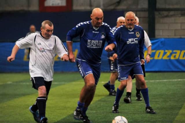 Walking football is gaining popularity across the county