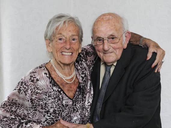 90-year-old Gordon Tyrer and 88-year-old Brenda Tyrer celebrate their 69th wedding anniversary on  July 10th
