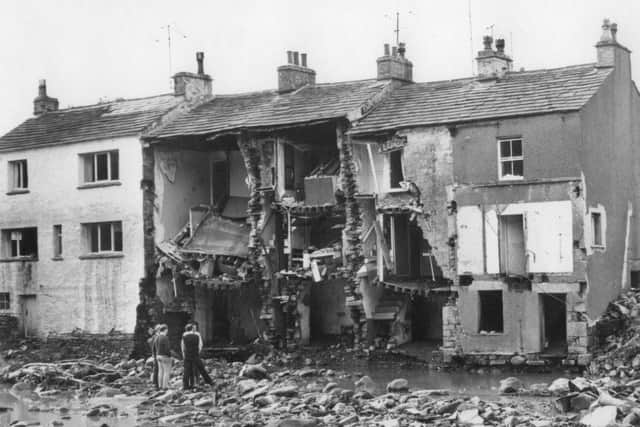 All of these homes were damaged beyond repair by the  Wray flood of 1967 and were later demolished