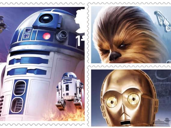 R2-D2, Chewbacca, and C-3PO are among those that will appear on the collection.