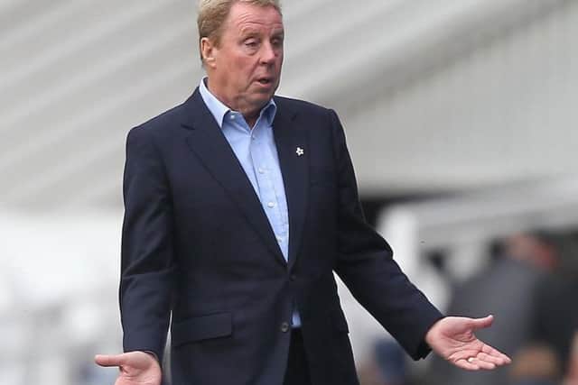 Harry Redknapp during his final game in charge of Birmingham