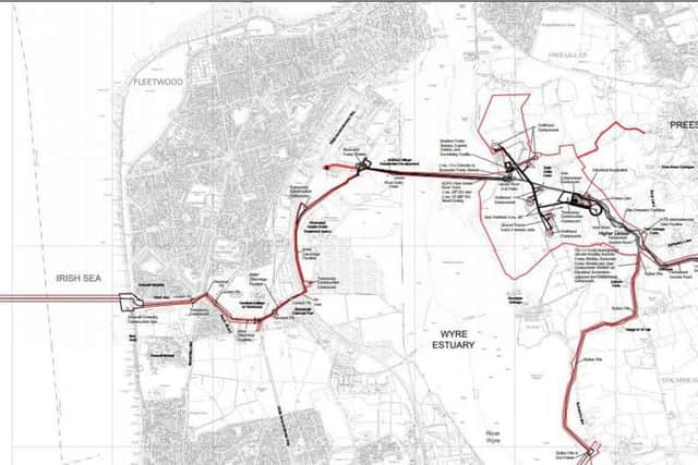 Plans for Halite's pipework construction across rural Wyre