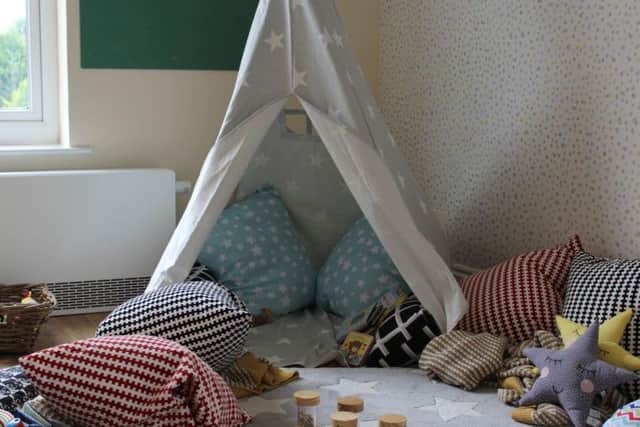 The cosy baby room