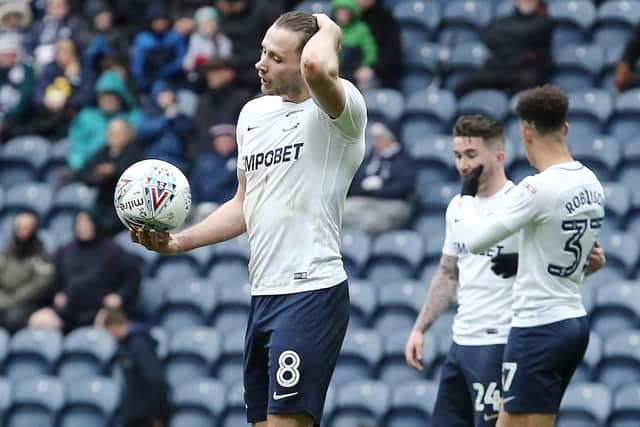 Alan Browne strides up to take his penalty against Derby.
