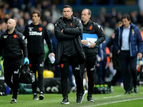 Leeds United boss Paul Heckingbottom.