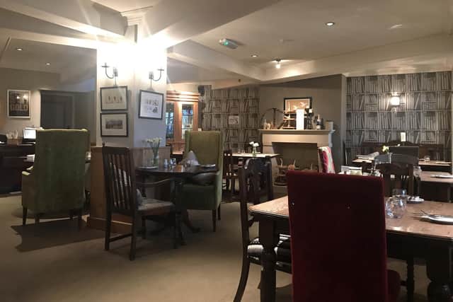 Restaurant at the Spread Eagle at Sawley