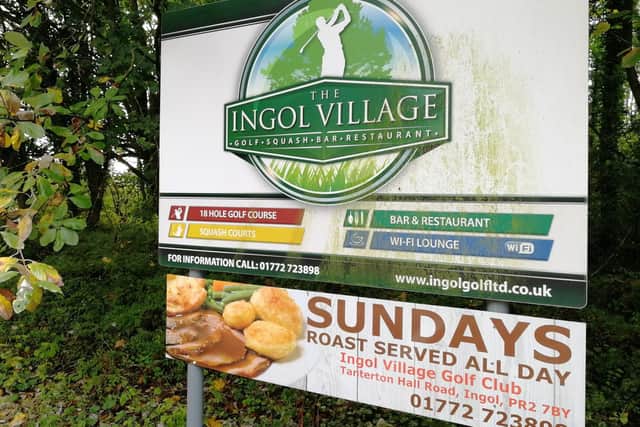Ingol Golf Course closed last year - it is set to be the site for a new training ground for Preston North End and up to 450 new homes.
