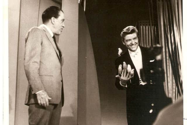 Johnny on the Ed Sullivan Show.