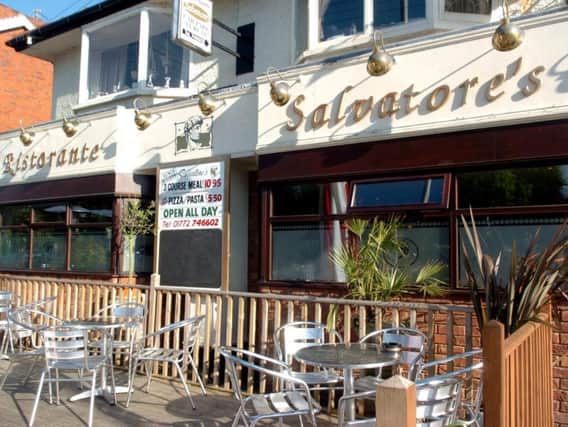 Salvatores restaurant in Penwortham