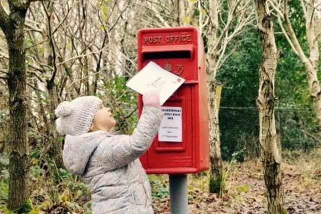 Kids will enjoy a walk through Brockholes Nature Reserve to post their letter in Santa's Post Box