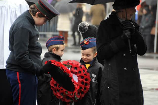 Young and old alike made the journey to pay their respects