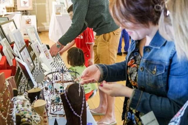 It's the Hopeful & Glorious Winter Art Fair at Lytham Hall over the weekend
