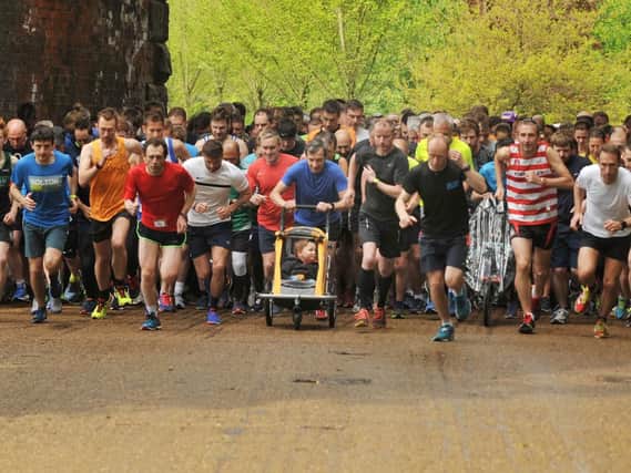 Hundreds of runners, many of them in fancy dress, turned up to celebrate the  fifth anniversary of the Preston Parkrun