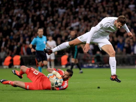 Kiko Casilla in action in this season's Champions League against Spurs