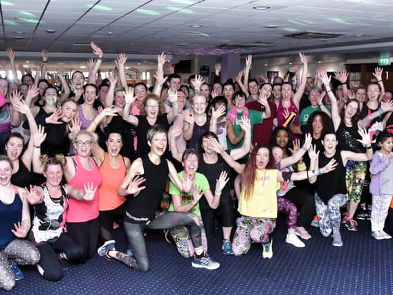 Those who sweat together can achieve great things together  and that was certainly the case for all those who donned their gym kit for a high octane Workout-athon charity event at PNE.