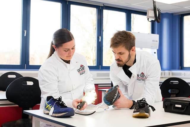 Run as a partnership between the police, crime commissioner and UCLan, it allows students on the forensics course to work with industry-leading experts