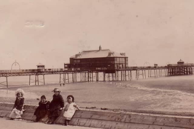Lytham Pier pictured in 1903