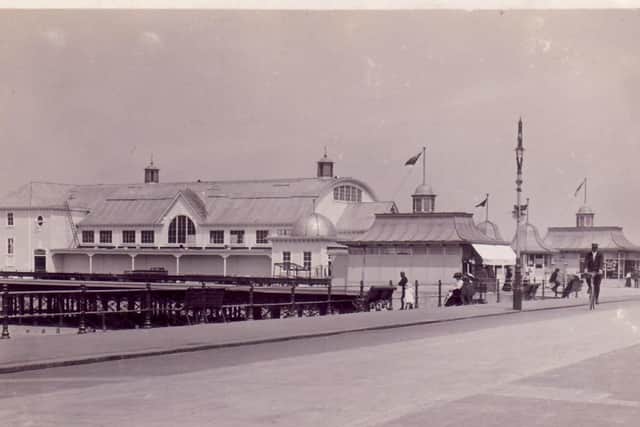 Fleetwood's Victoria Pier pictured in 1912