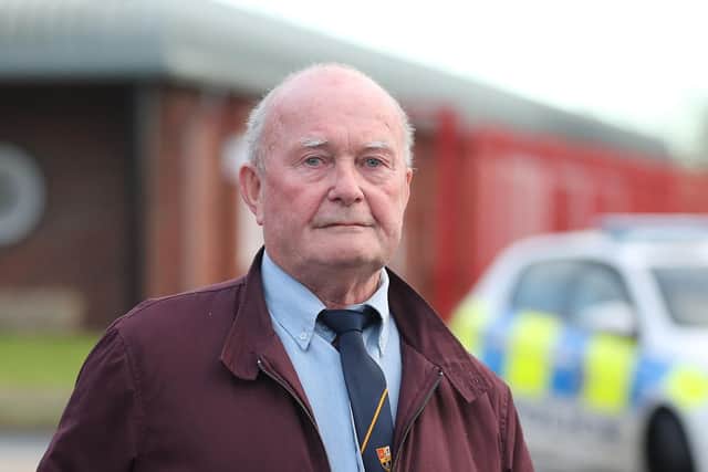 Christopher Onslow, 71, who worked at Medomsley Detention Centre in Consett, County Durham, and who has been convicted at Teesside Crown Court of the historic physical abuse of teenage inmates in the 1970s and 1980s.