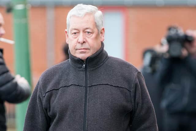 Brian Greenwell, 70, who worked at Medomsley Detention Centre in Consett, County Durham, and who has been convicted at Teesside Crown Court of the historic physical abuse of teenage inmates in the 1970s and 1980s.