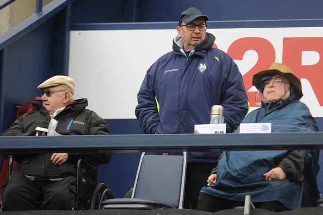 Preston North End fans enjoy the pre-match atmosphere ahead of the clash against Birmingham.