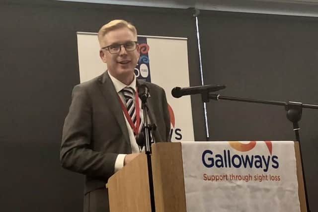 Stuart Clayton, Galloway's Chief Executive