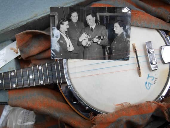 One of the ukulele banjos that were used by George Formby