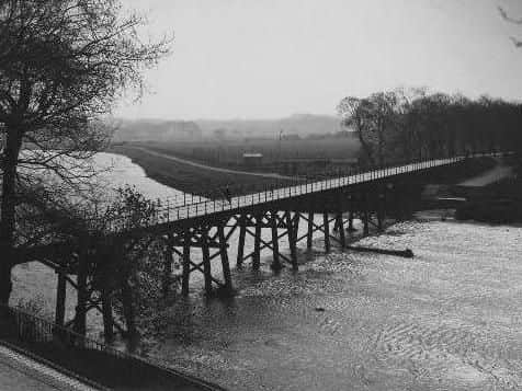 Archive photo of the Tram Bridge, Preston