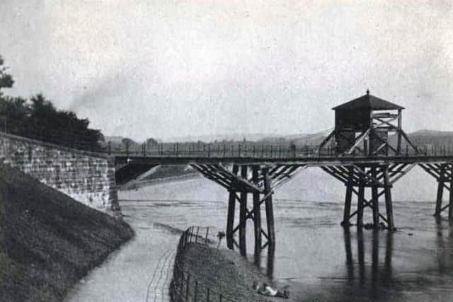 Tram Bridge, Preston, c.1864