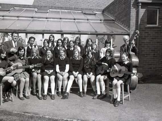 A Preston school folk group is to be featured in a Sunday service from the Achille Ratti Climbing Club in the Lake District, which is to be recorded by the BBC. The group from St John Southworth School are getting quite used to recording sessions, for they have already played in the Home service programme "Music Club" which went out in March