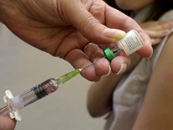 Measles vaccination rate in Lancashire was 86 per cent
