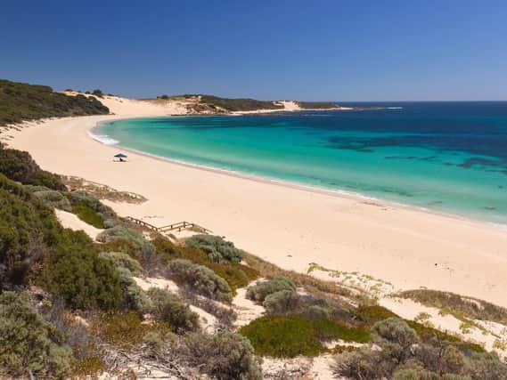 Indijup Beach, one the many beaches on Margaret river