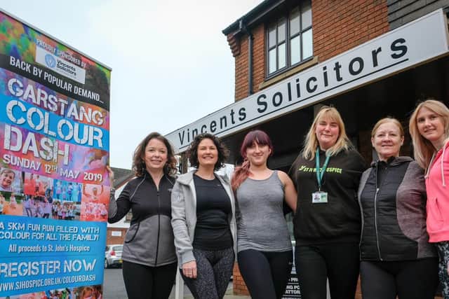 Vincents Solicitors are the main sponsors for the Garstang 5K Colour Dash 2018