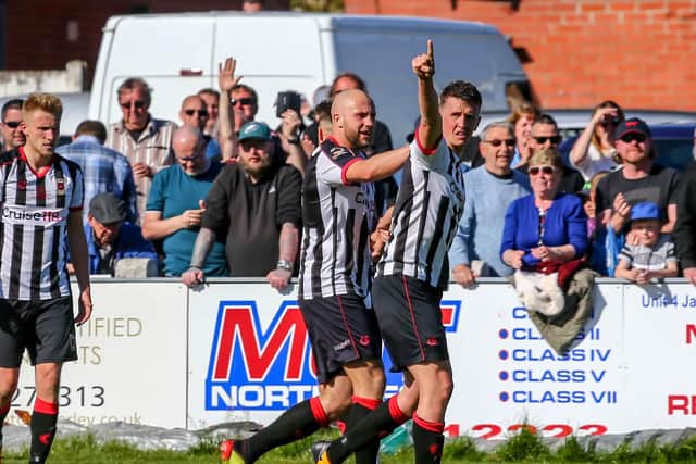 Scott Leather celebrates