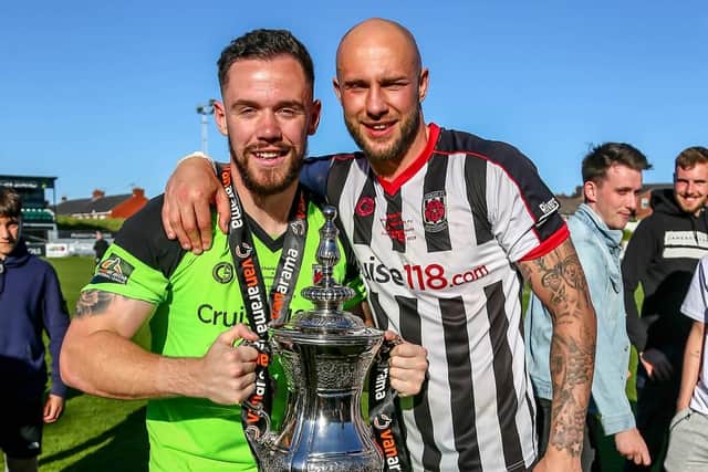 Matty Urwin and Andy Teague