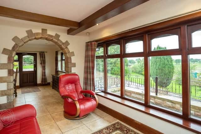 The views from the home are about as bucolic as they come.