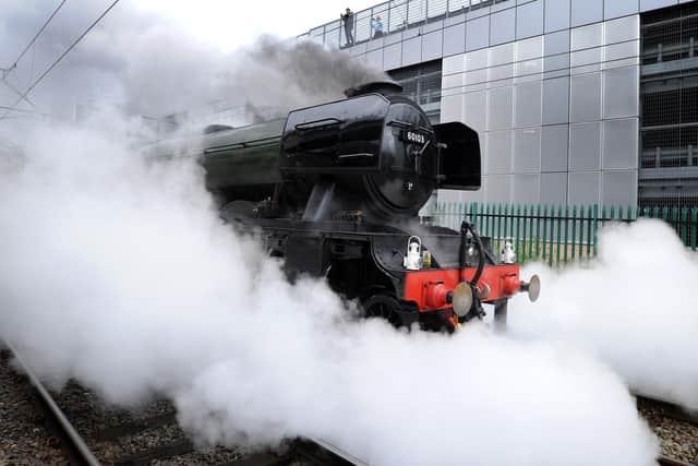 The Flying Scotsman comes to Preston